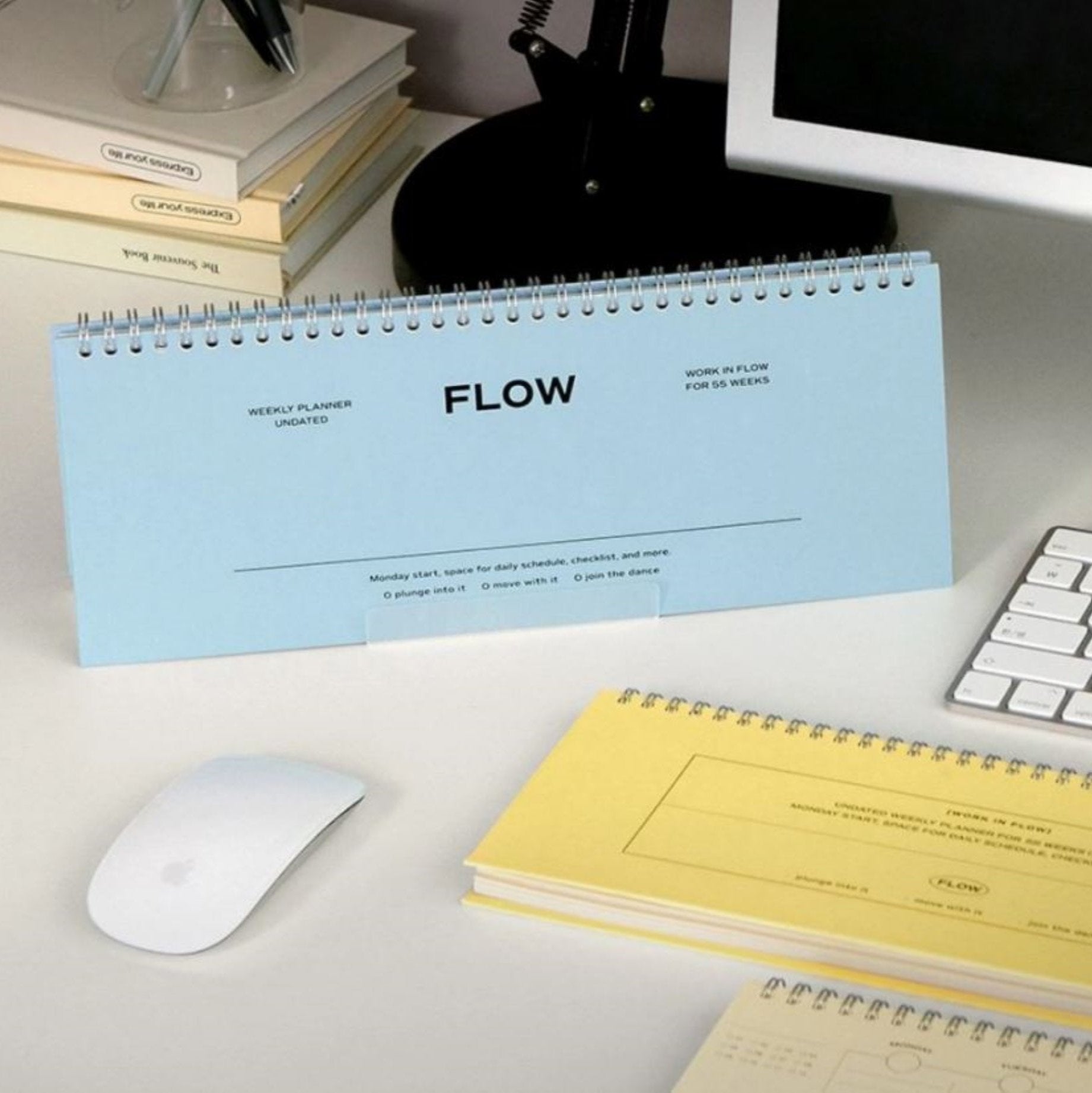 Flow Desk Weekly Standing Planner Scheduler - ZoocomingTree