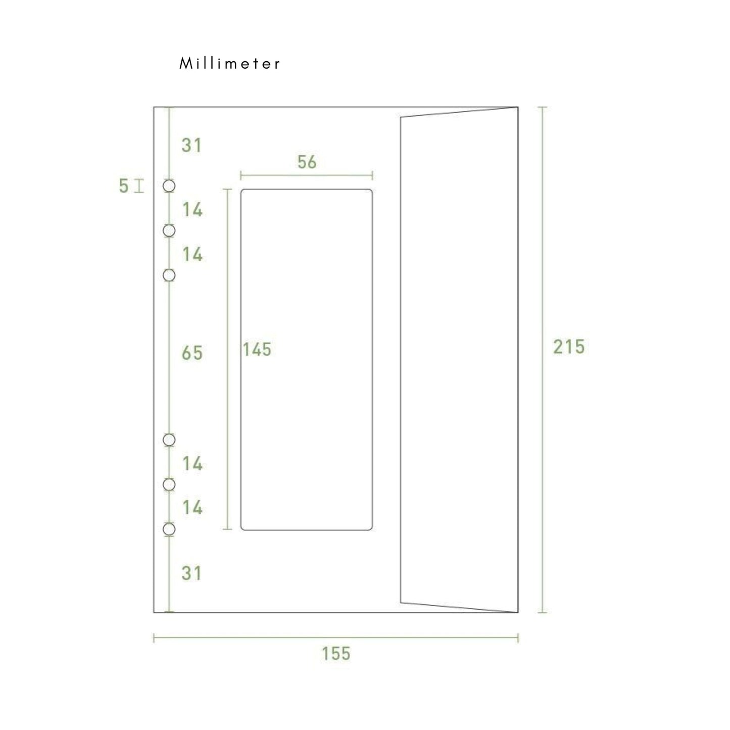 A5 Planner Window Envelope - ZoocomingTree