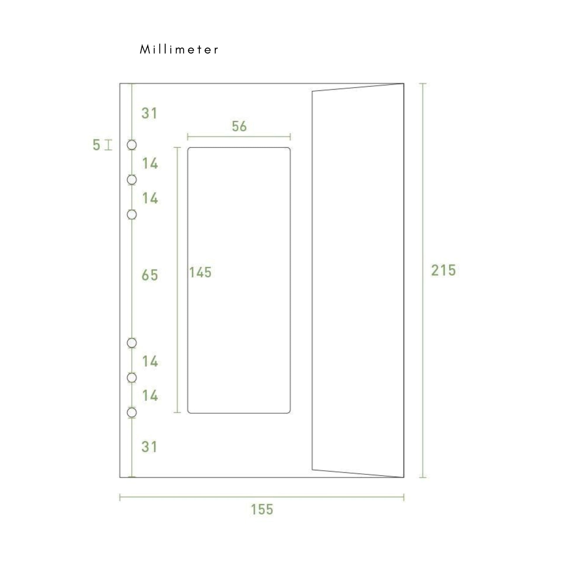 A5 Planner Window Envelope - ZoocomingTree