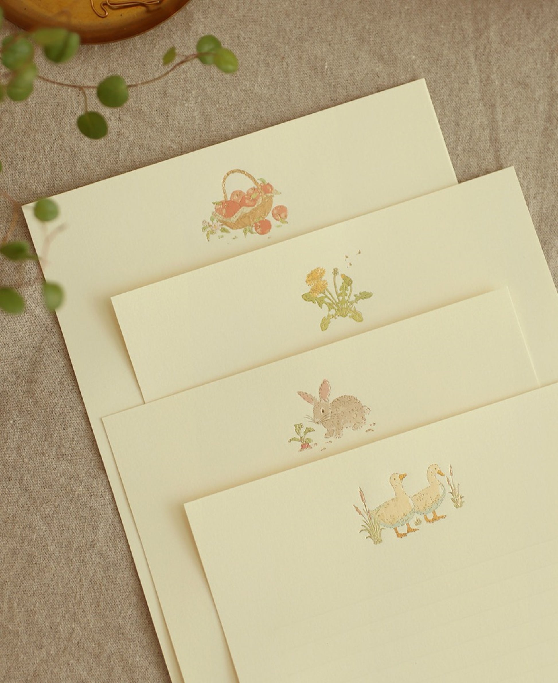 Premium Letter Writing Paper and Envelope Set - ZoocomingTree