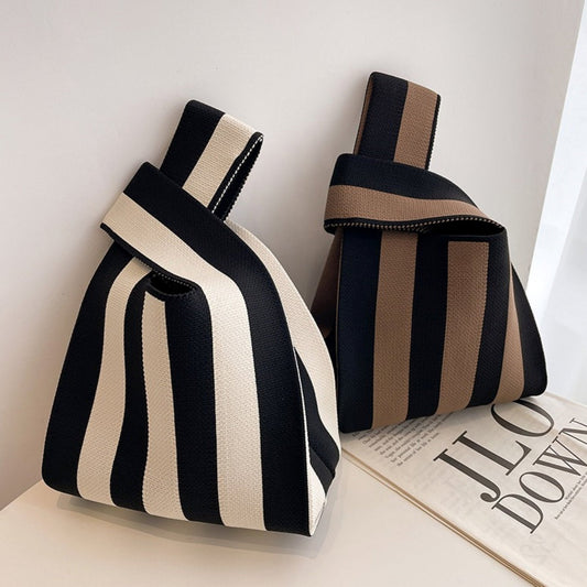 Women Stripe Knot Bag - ZoocomingTree