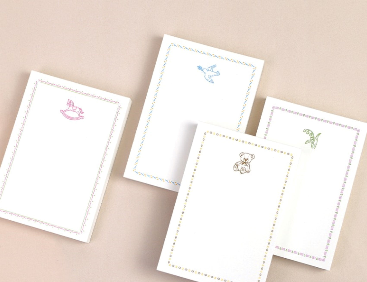 Mini Memo pad - Stationery Writing Paper - ZoocomingTree