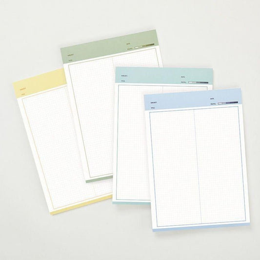 B5 Pastel Color Note Pad - ZoocomingTree