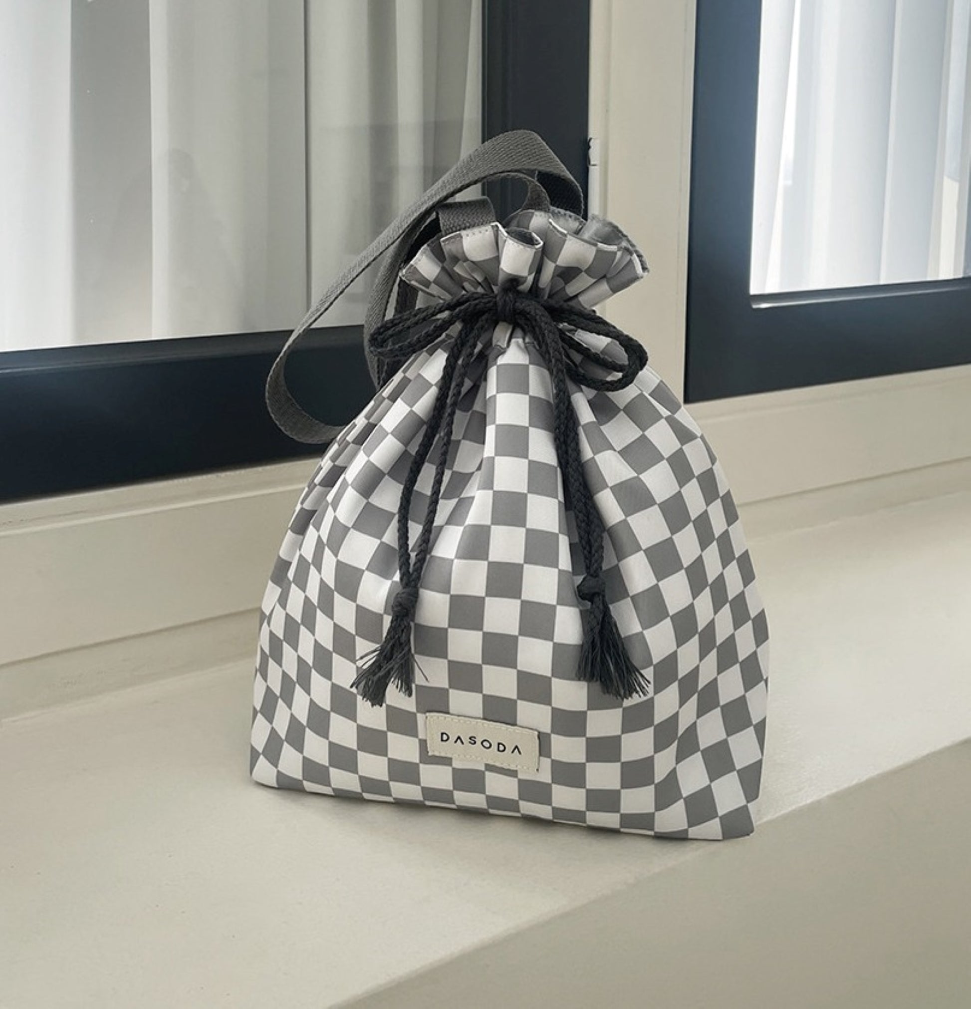 Checkerboard Lunch Tote bag - ZoocomingTree