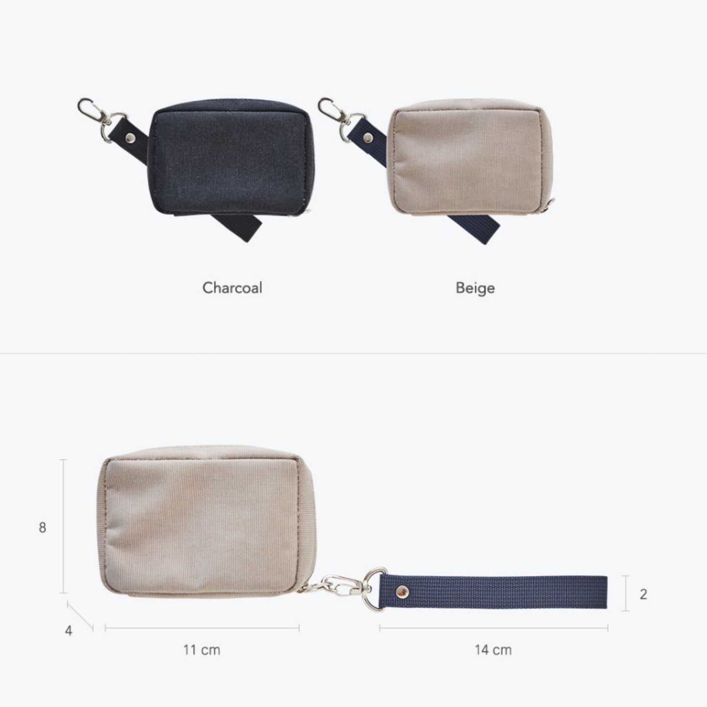 Comfy Square Strap Pouch - ZoocomingTree