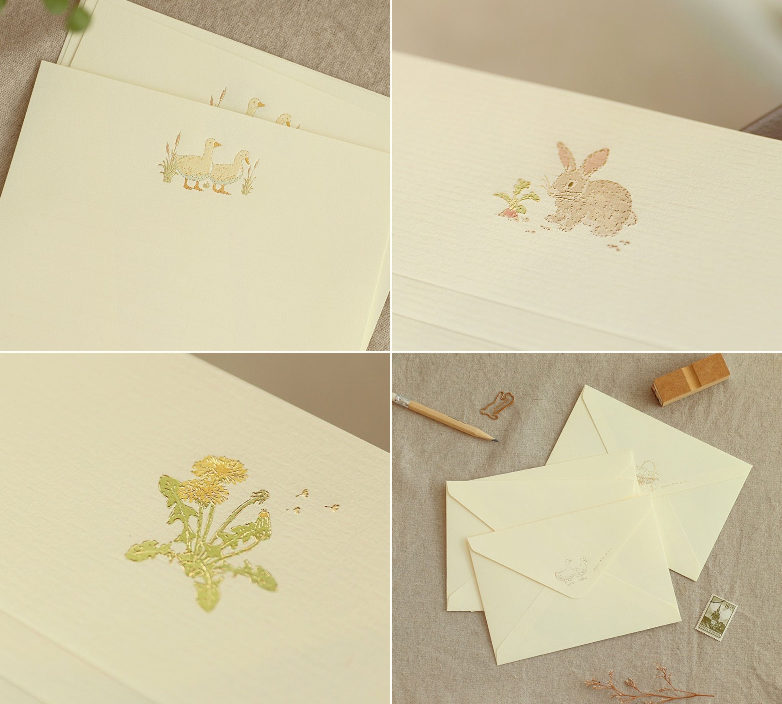 Premium Letter Writing Paper and Envelope Set Stationery Writing Paper Set