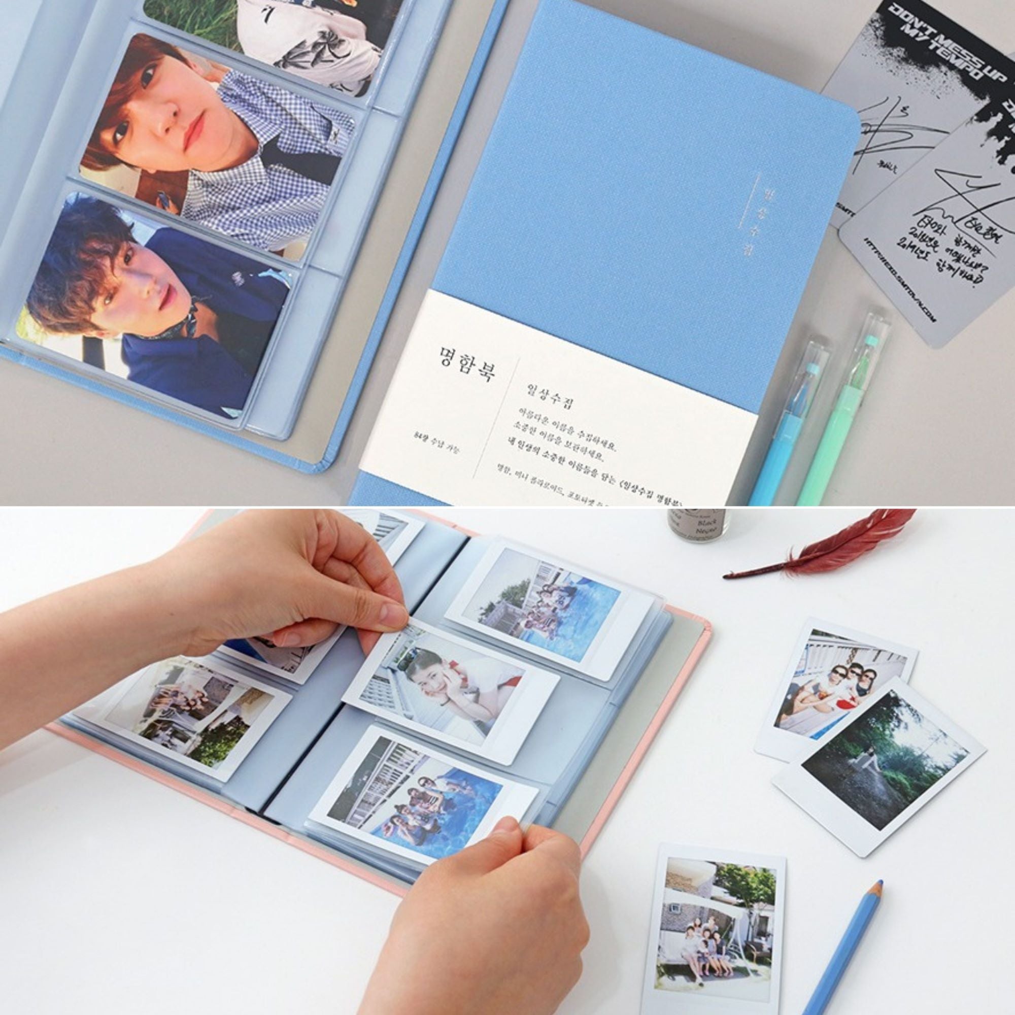Instax Mini Album / Mini Polaroid Photo Album / 84 Pockets Name Card Organizer
