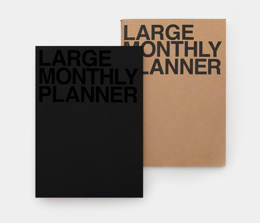 Premium Large Monthly Planner / 16 Months High Quality Paper Notebook