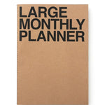Premium Large Monthly Planner / 16 Months High Quality Paper Notebook