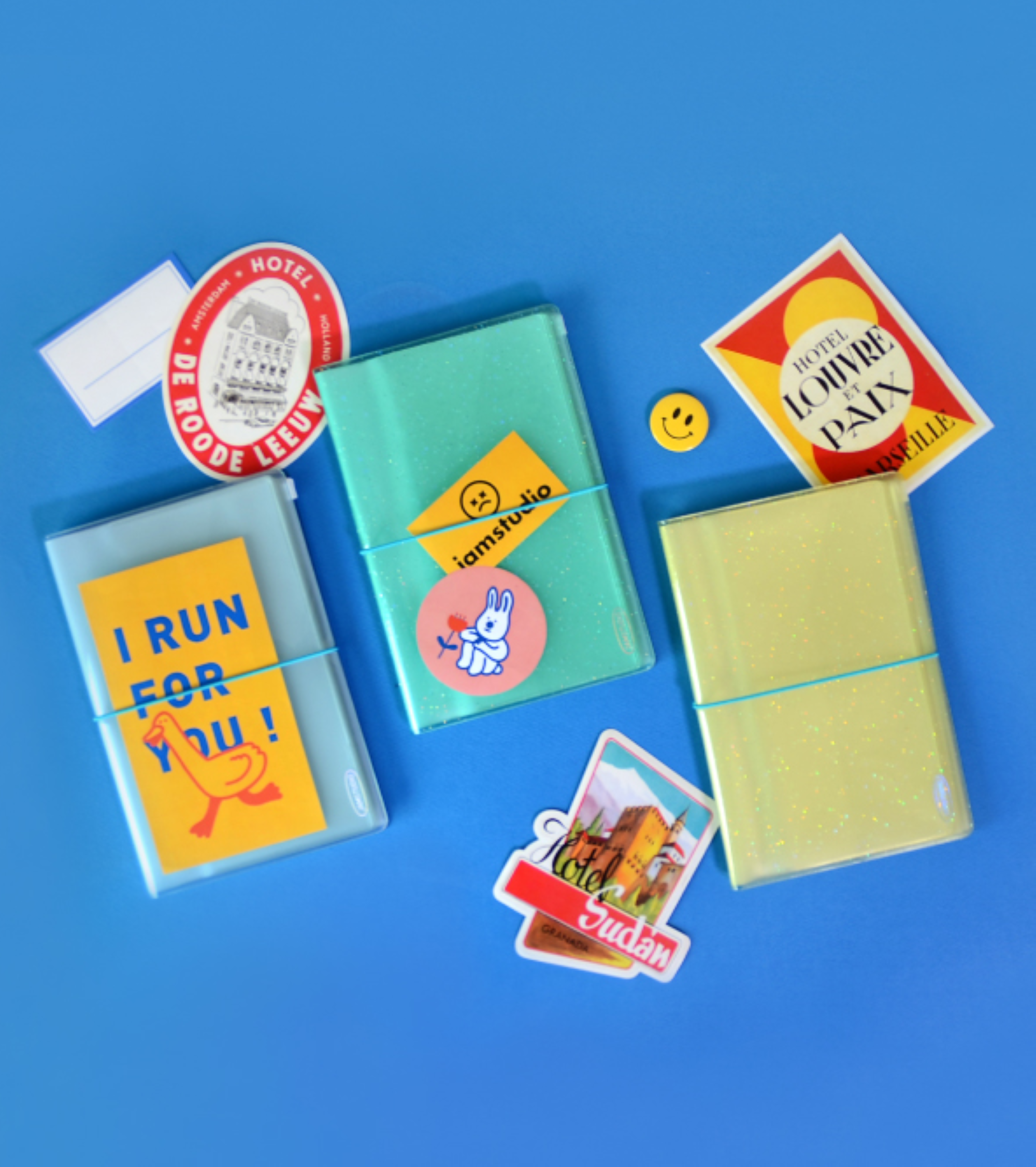 Sticker Storage Book - 32 long type pockets / Comfort Sticker Album