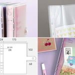A5 Sticker Storage Book / Comfort Sticker Album / Photocard Storage
