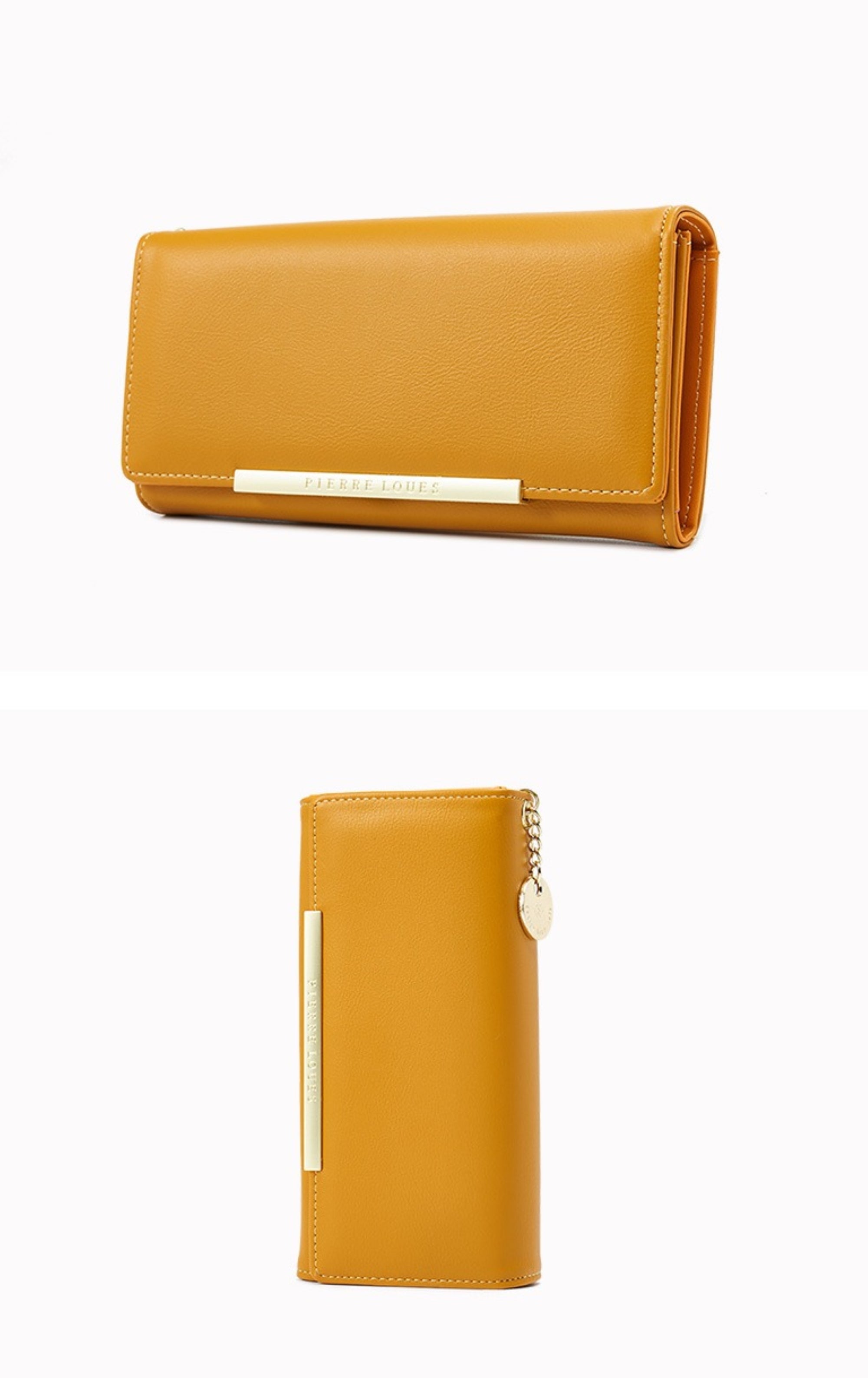 Women Essential Everyday Clutch Wallet / Ladies Purse Long Slim Wallet