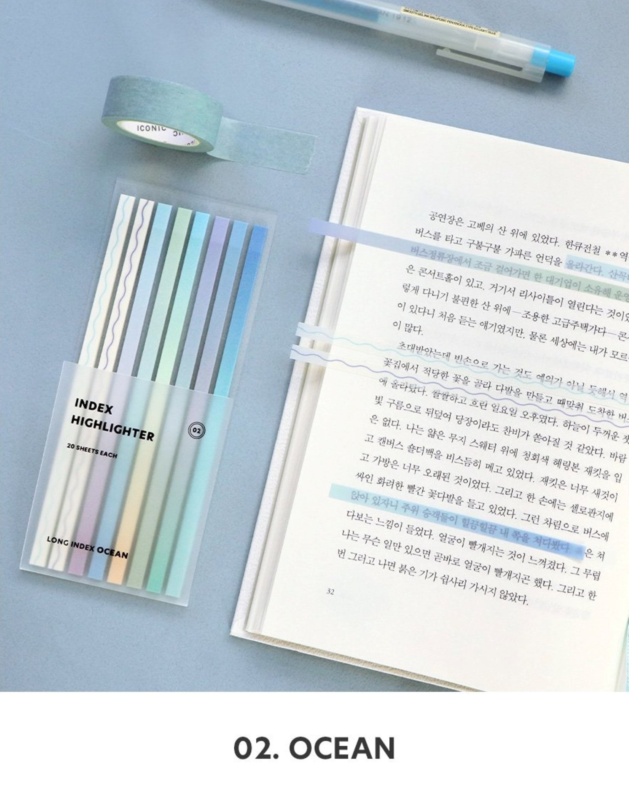 Index Long Color Sticky Note | Simple and Unique Index Highlighter