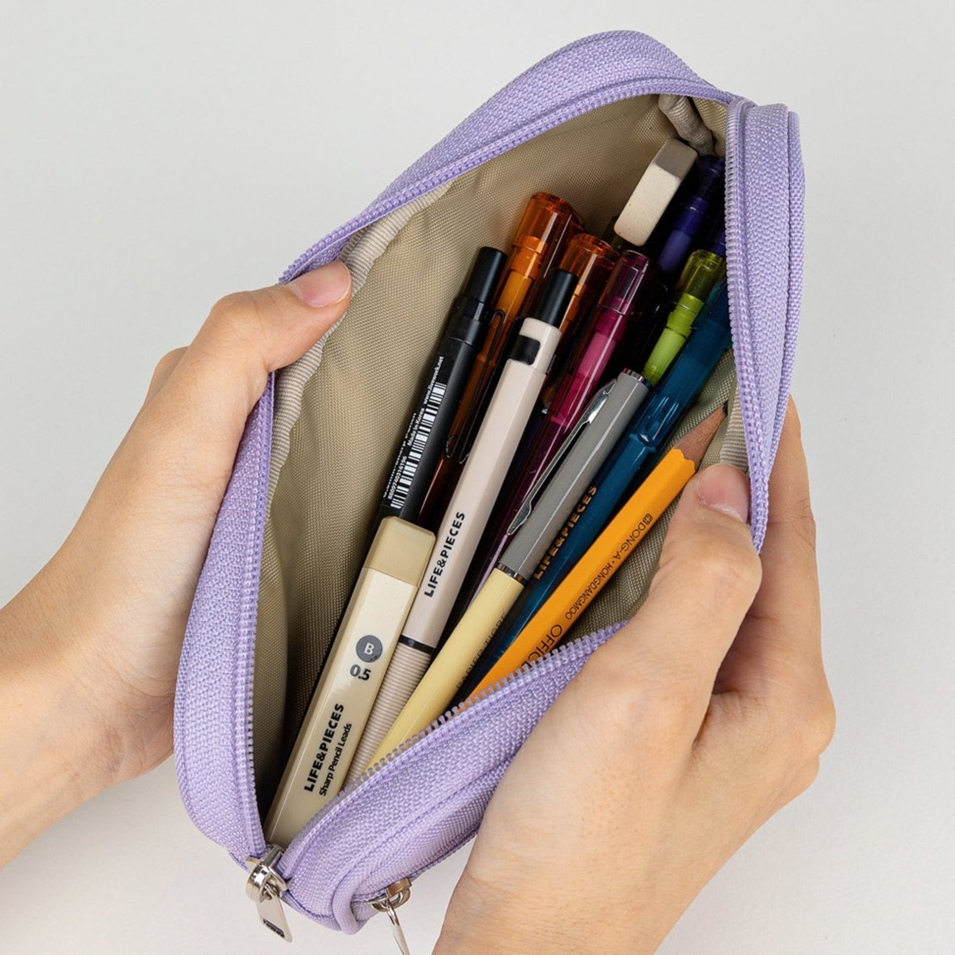 Cordura Compact Zipper Pencil Pouch - ZoocomingTree