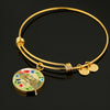 Be Strong Courageous Luxury Bangle