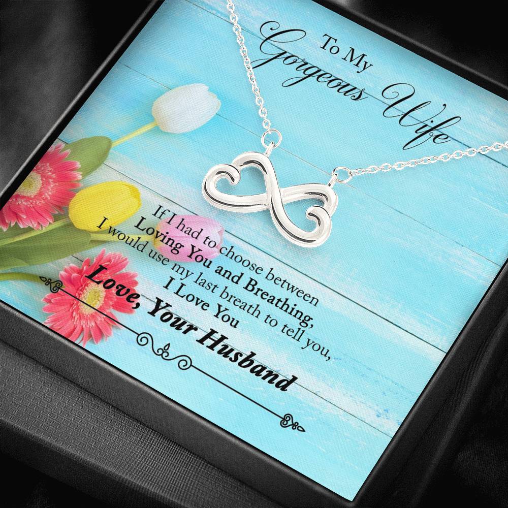 Gorgeous Wife Gift Heart shaped Necklace