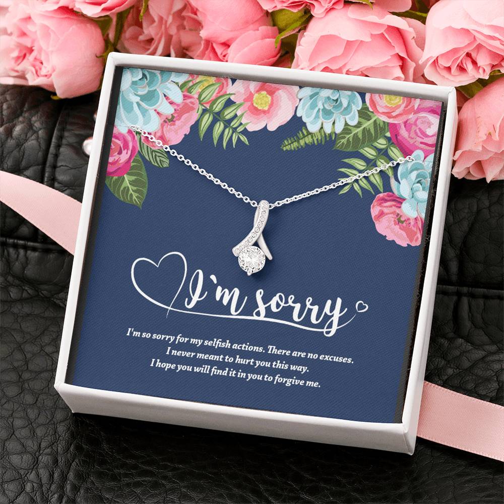 I'm Sorry Gift Necklace
