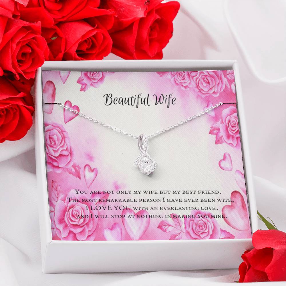 Beautiful Wife Gift Necklace