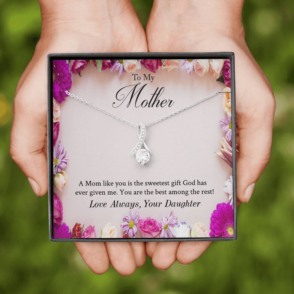 Mother Gift Alluring Necklace From Daughter