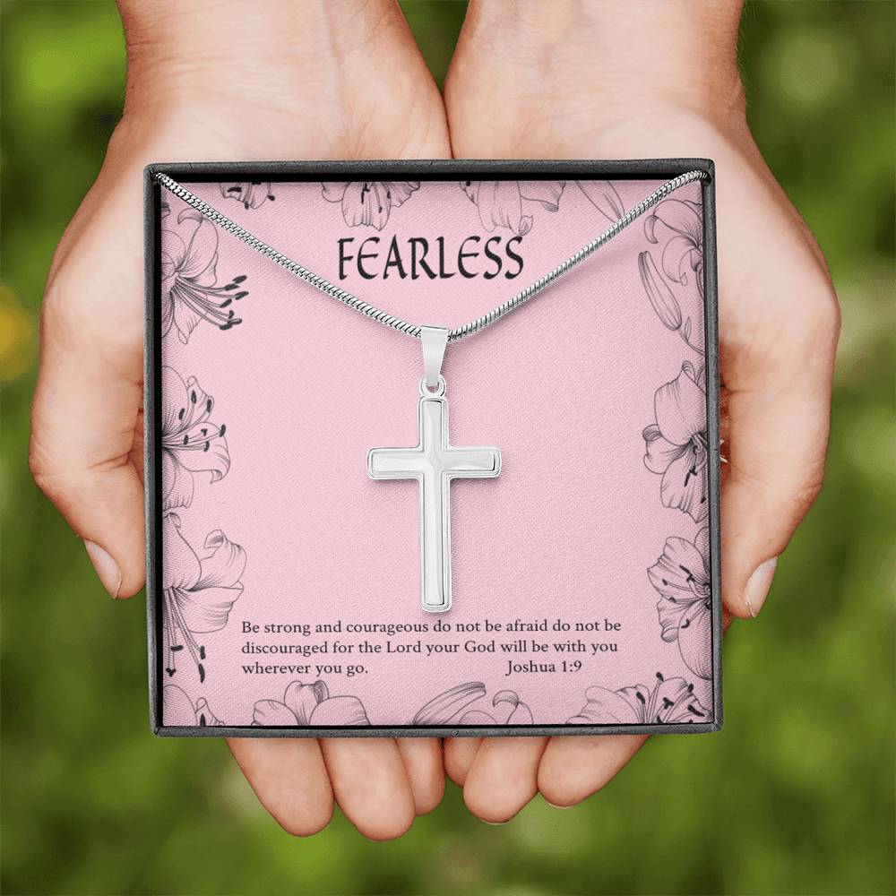 Fearless Christian Bible Verse Necklace