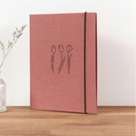 Premium Book Cloth A5 Binder / A5 Comfort Flower Planner