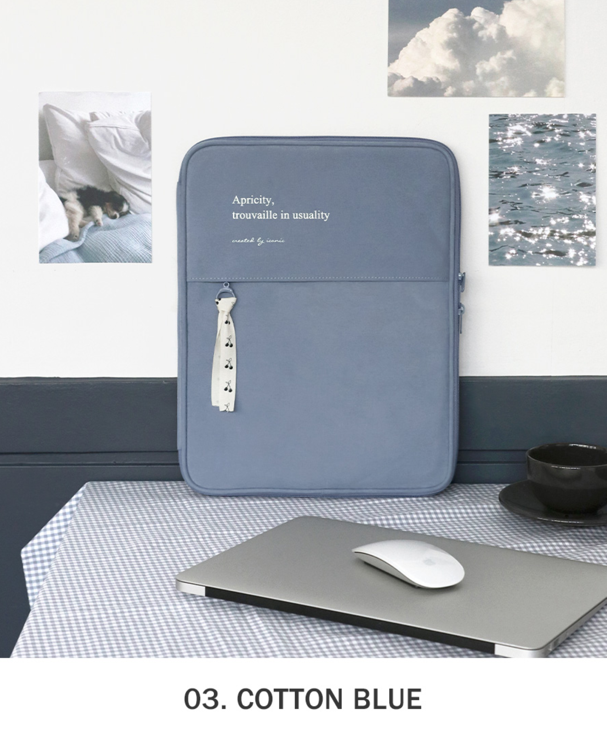 Cottony Laptop Sleeve 13" MacBook Case / Protective Laptop Case