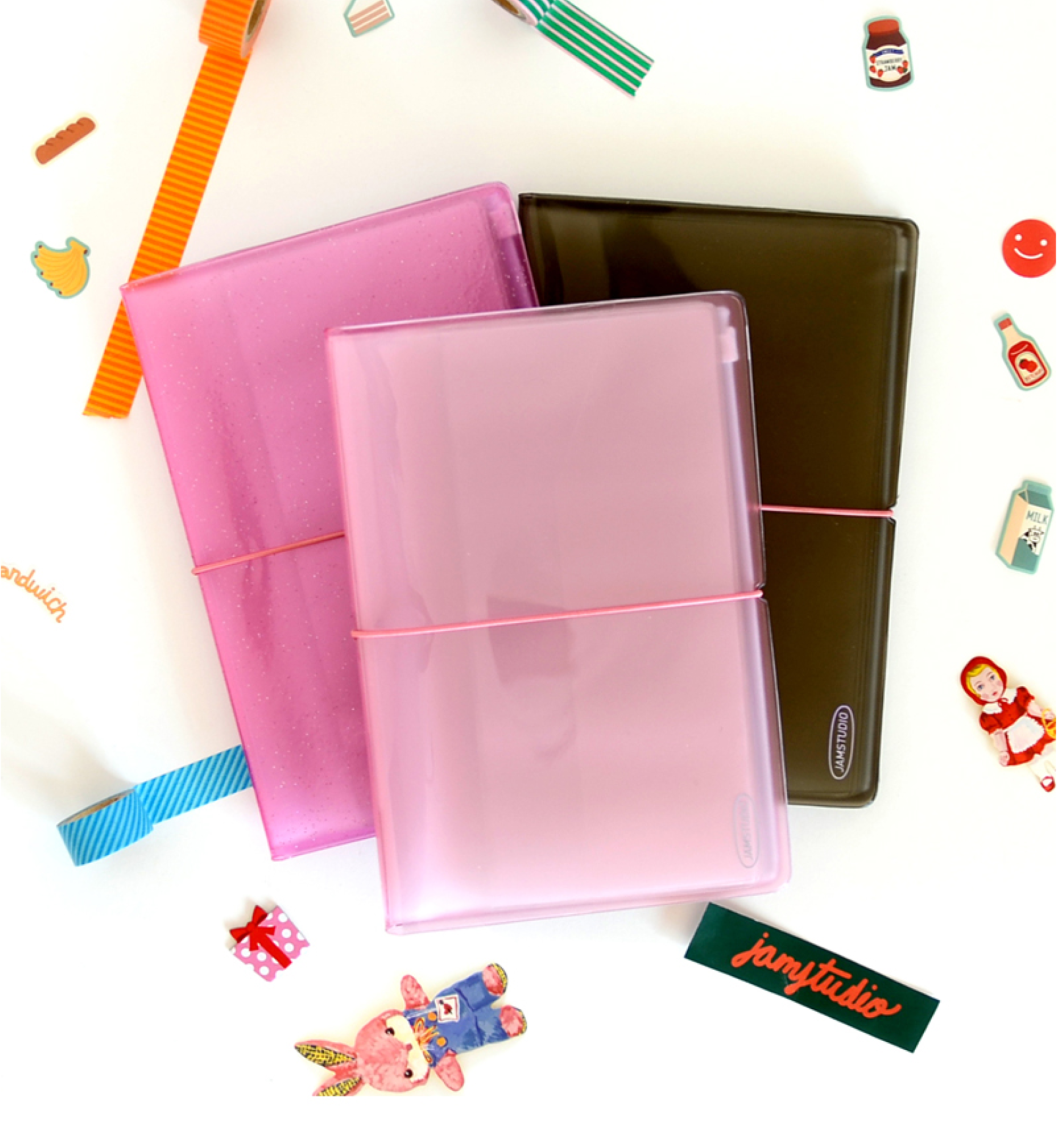 A5 Sticker Storage Book, Card Storage, 6 Ring Binder, Clear Cover, Storage  Album, Back to School, Scrapbook Organizer, Label Storage 