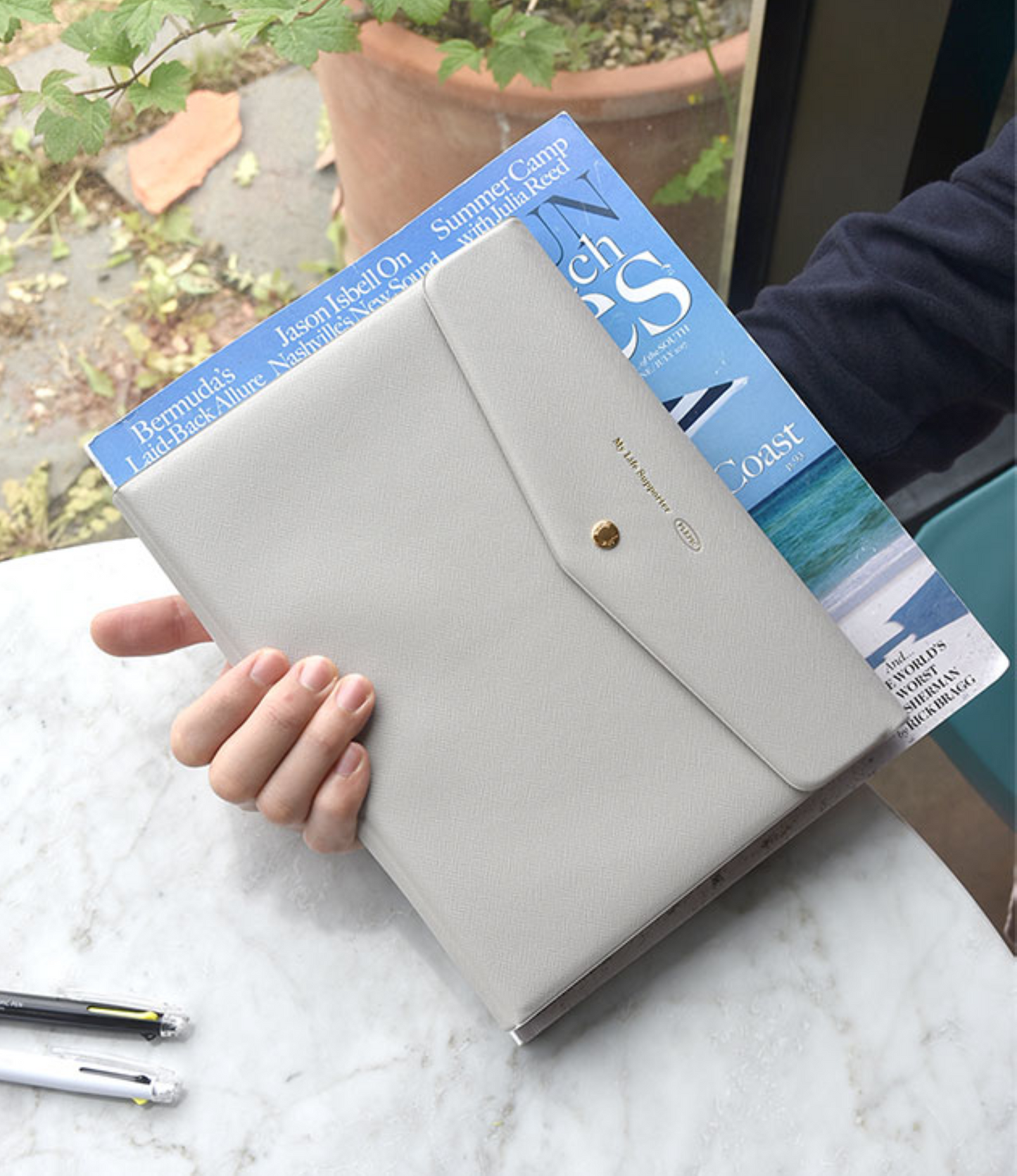 Modern A5 6 ring Clutch Style Binder - ZoocomingTree