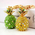 Cute Pineapple Keyholder | Shining Rhinestone Keychain