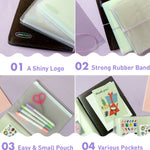 Seal Sticker Storage Book - 48 Bigger size pockets / Comfort Sticker Album